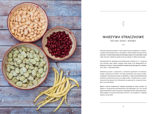 Książka "Superfood po polsku" - warzywa strączkowe