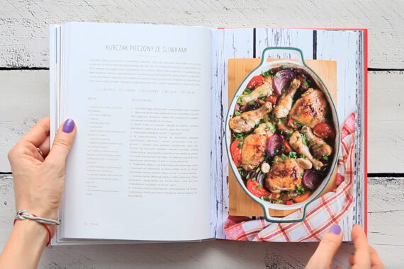 Przepis na kurczaka pieczonego ze śliwkami