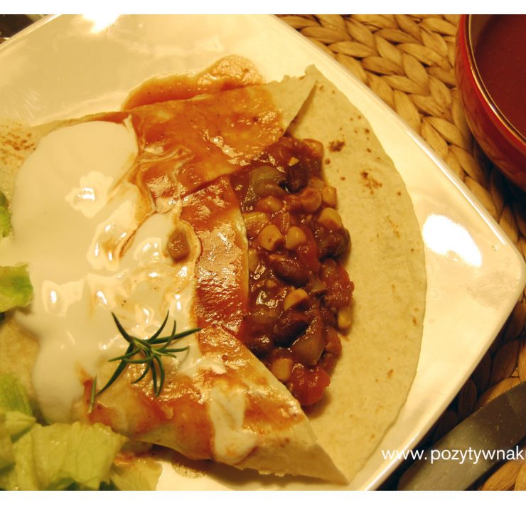 Tortilla z warzywami