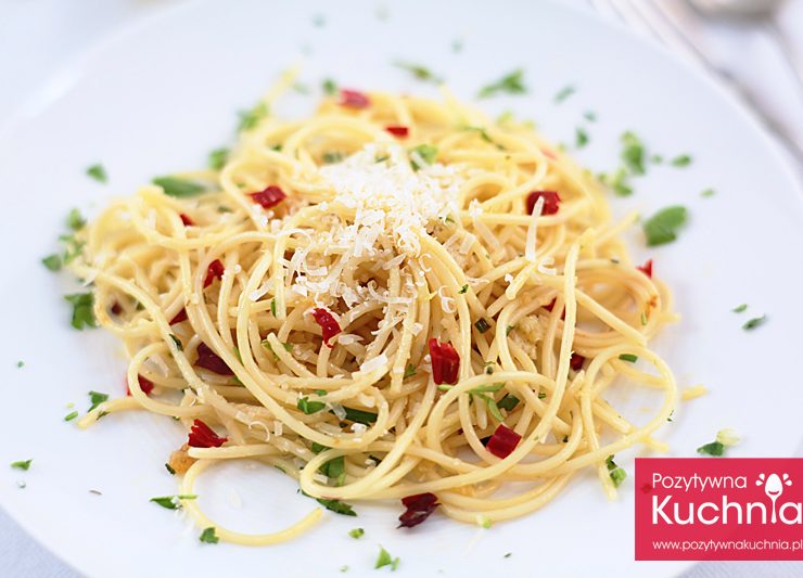 Spaghetti aglio, olio e peperoncino