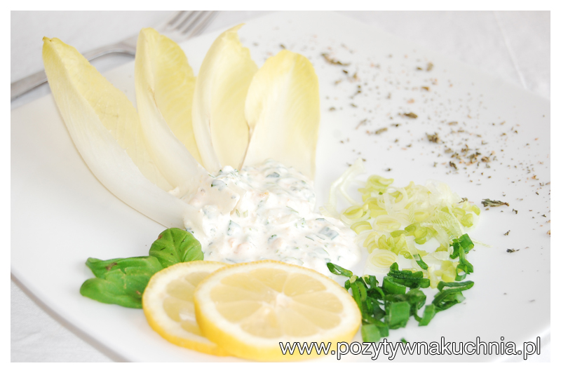 Dip z natki pietruszki