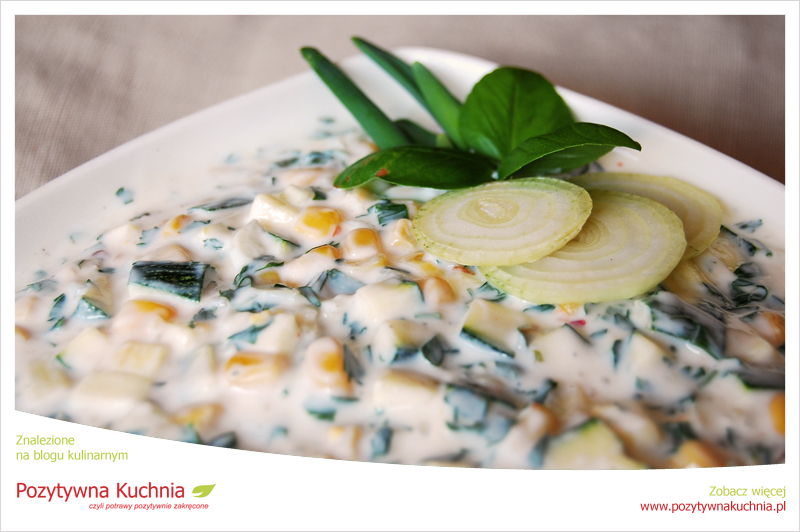 Dip z cukinii z pietruszką