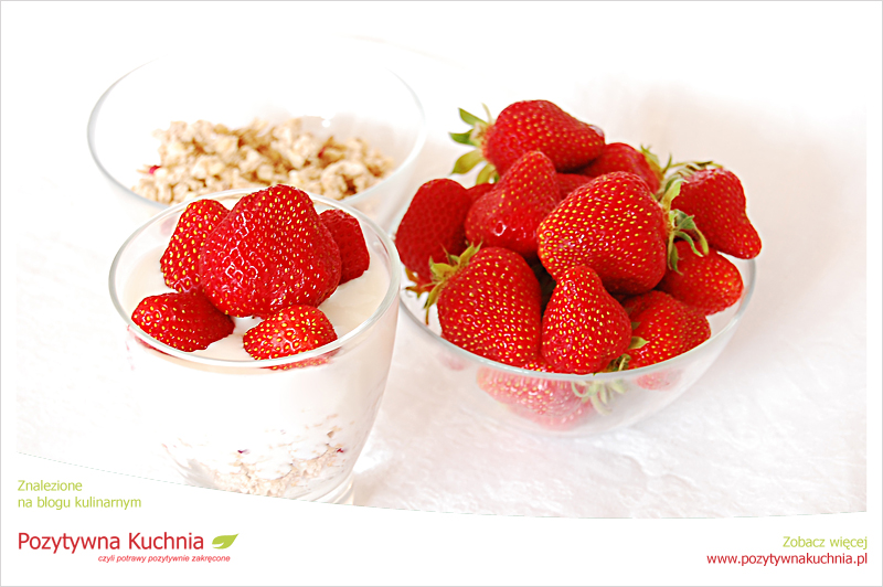 Muesli z truskawkami