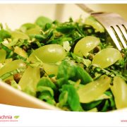 Roszponka z winogronami