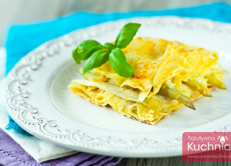 Lasagne ze szparagami