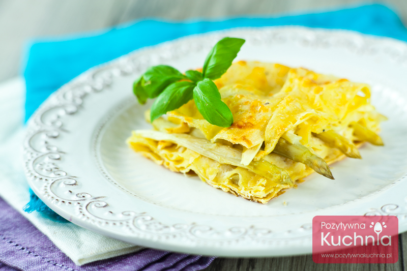 Lasagne ze szparagami