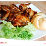 Meksykańskie skrzydełka na ostro