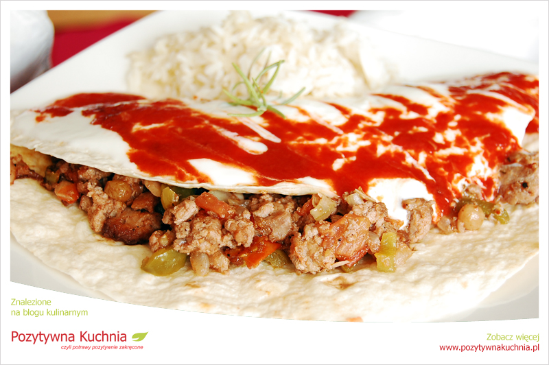 Tortilla z mięsem