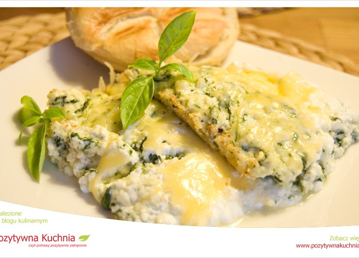 Zapiekanka ze szpinaku