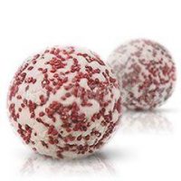 Kremowa minikula do kąpieli - Truskawka z masełkiem kakaowym