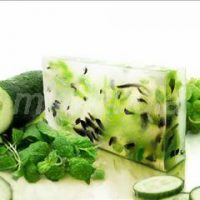 Mydło naturalne - Ogórek z miętą