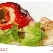 Papryka z risotto
