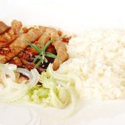 Grillowany schab w glazurze pomarańczowej