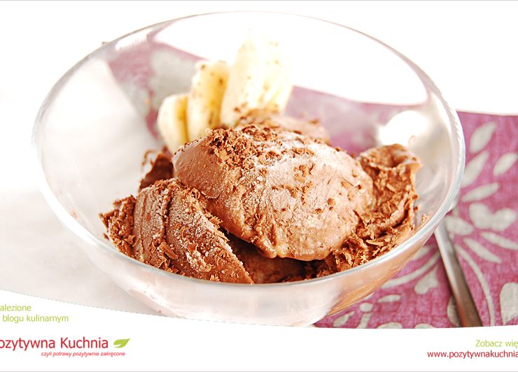 Lody bananowo-czekoladowe