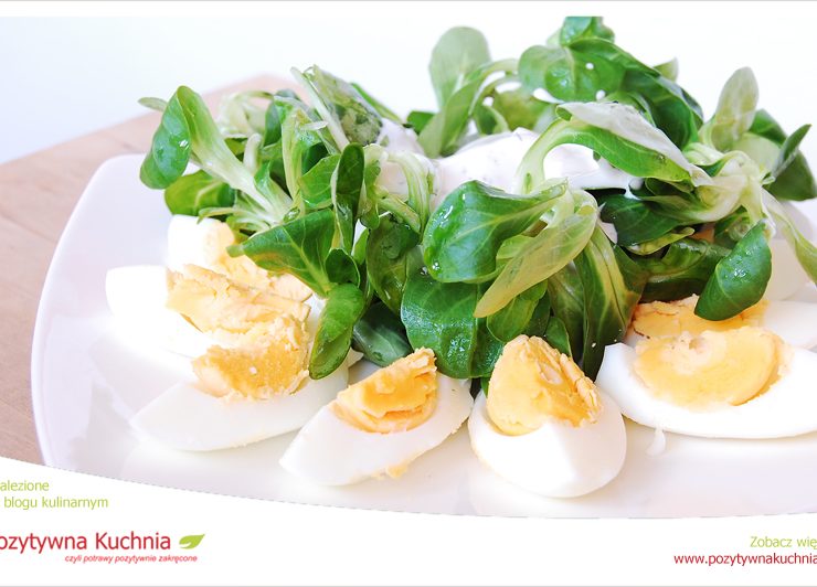 Jajka z roszponką