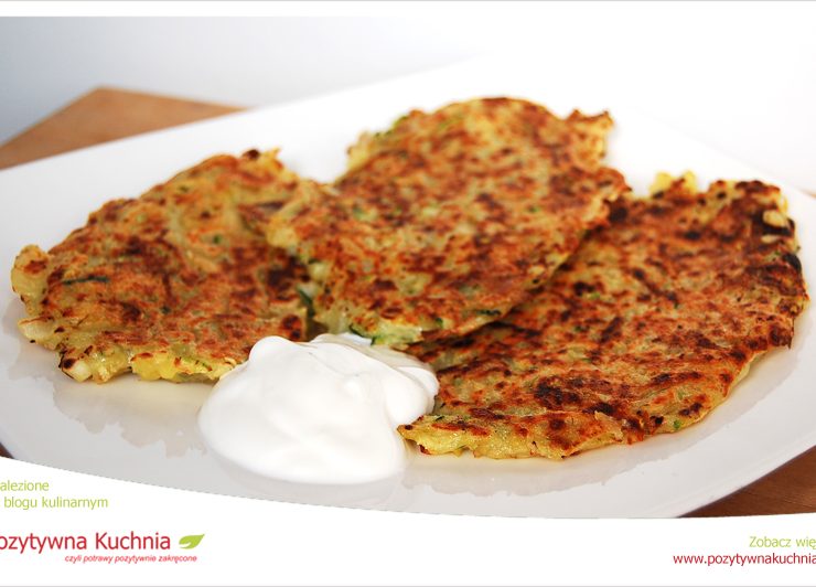 Placki ziemniaczano-cukiniowe