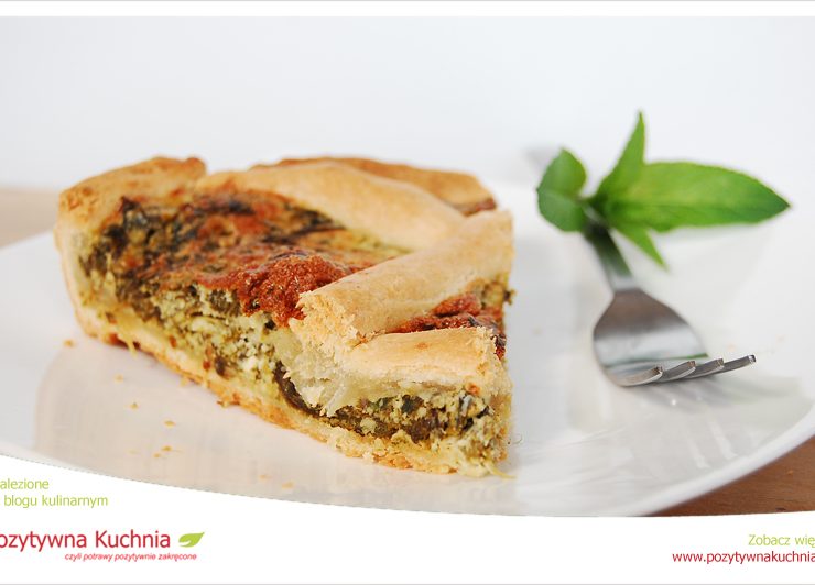 Tarta ze szpinakiem