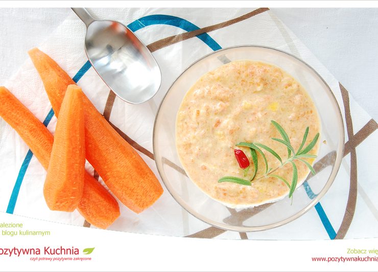 Zupa marchewkowa z imbirem