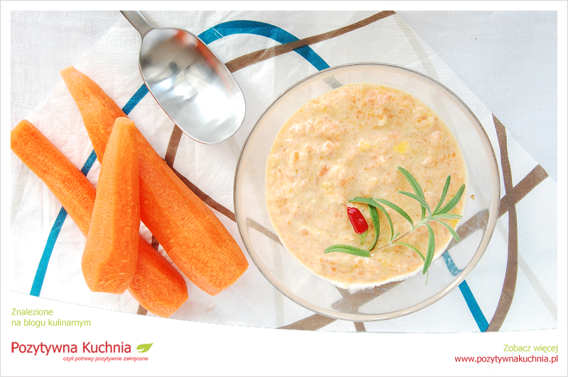 Zupa marchewkowa z imbirem
