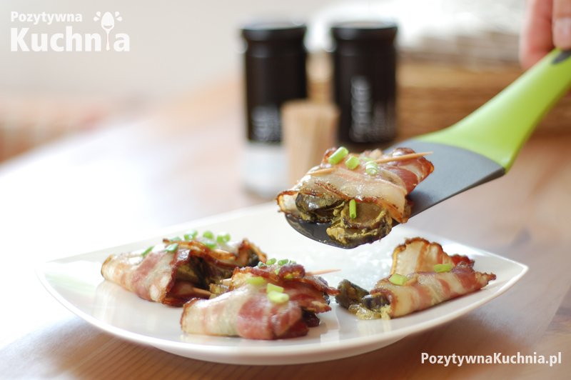 Roladki z boczku z grilla