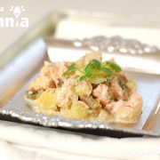 Łosoś w śmietanie