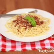 Spaghetti bolognese