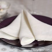 Składanie serwetki w stylu francuskim