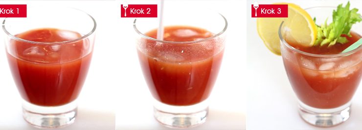 Jak zrobić drinka Krwawa Mary - krok po kroku