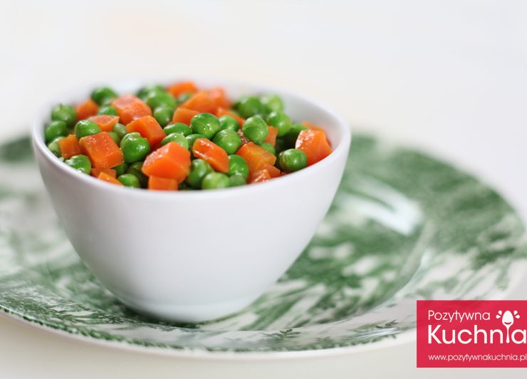 Marchewka z groszkiem