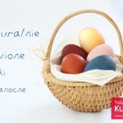 Naturalnie barwione pisanki wielkanocne