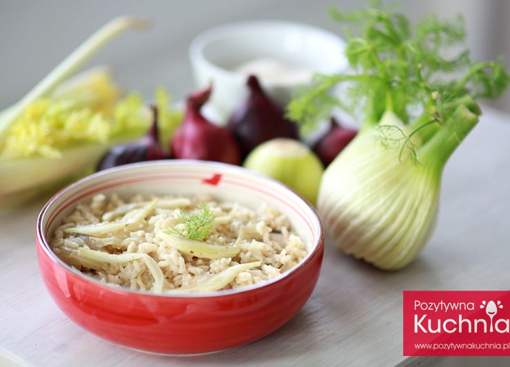 Risotto z fenkułem