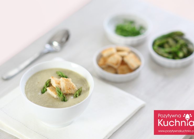 Zupa-krem z zielonych szparagów