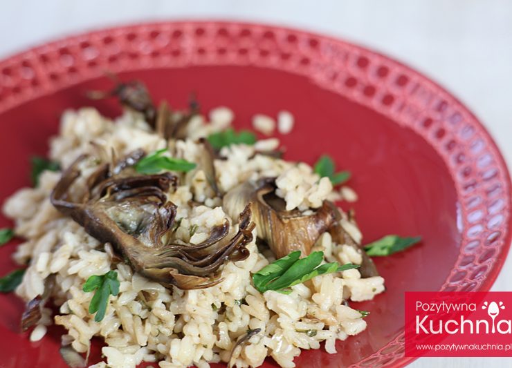 Risotto z karczochami