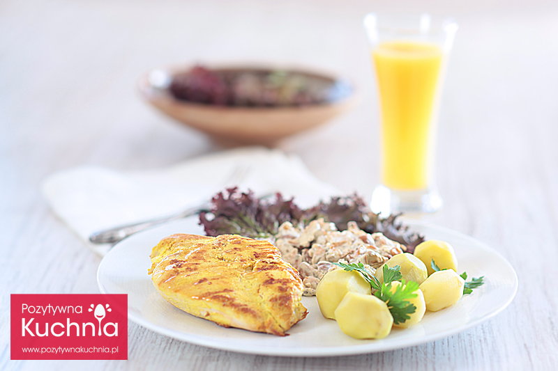 Jogurtowy kurczak z grilla