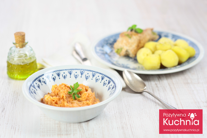 Kapusta zasmażana z pomidorami