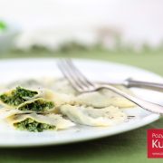 Pierogi ze szpinakiem