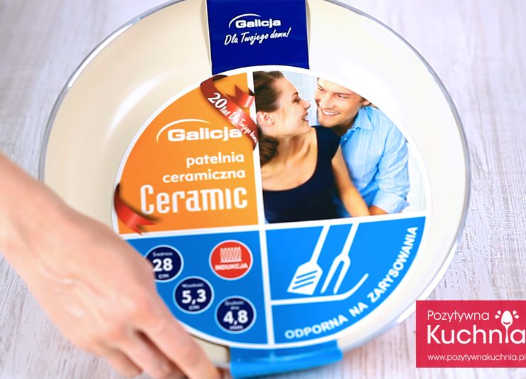 Patelnia ceramiczna Ceramic Galicja 28 cm