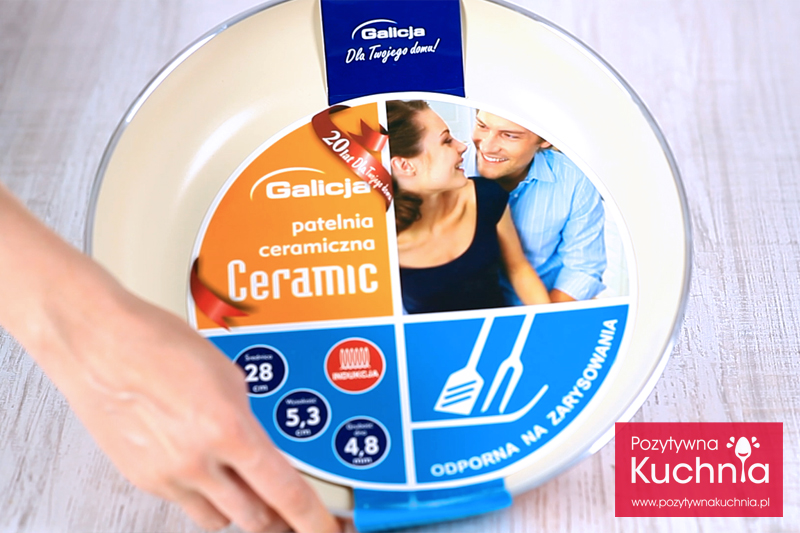 Patelnia ceramiczna Ceramic Galicja 28 cm