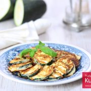 Placki z cukinii w cieście