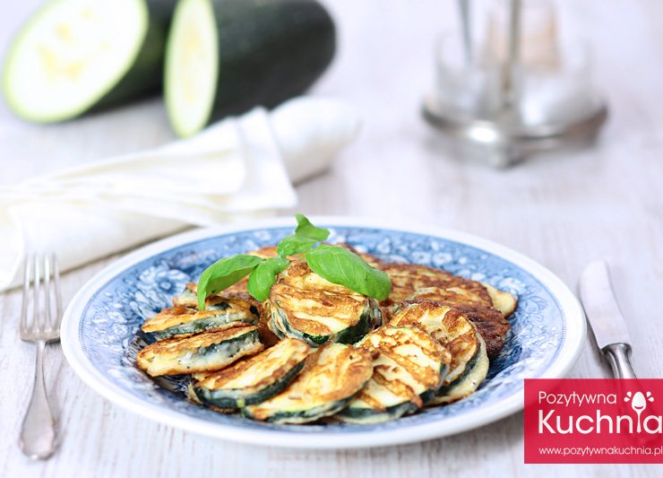 Placki z cukinii w cieście