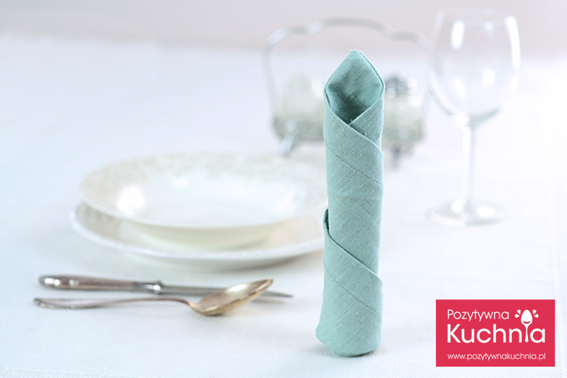 Serwetka - świeczka