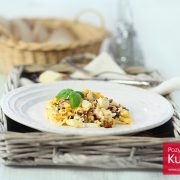 Jajecznica z grzybami