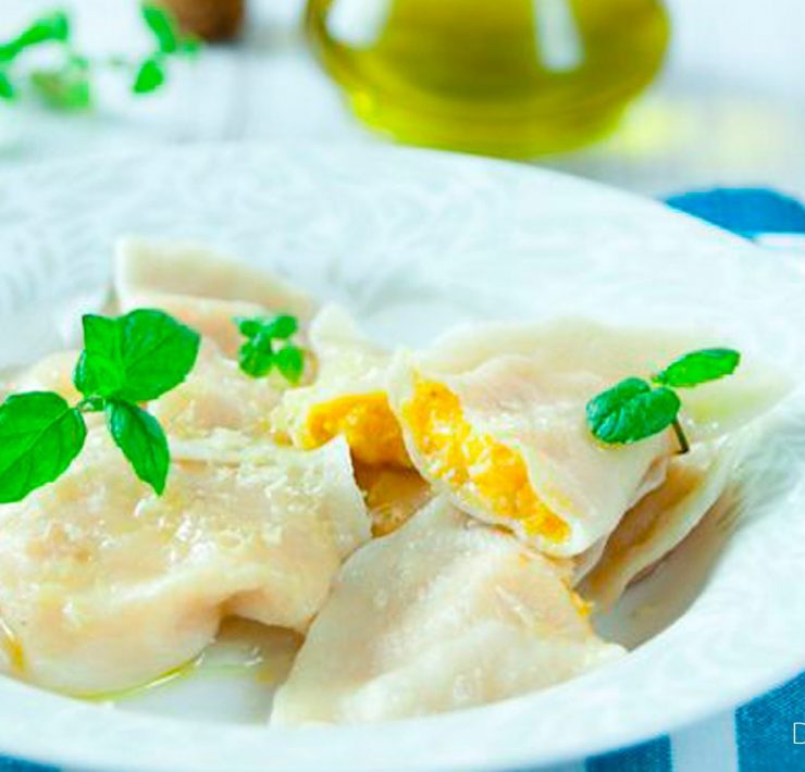 Pierogi z dynią