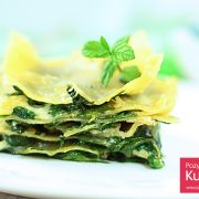 Lasagne ze szpinakiem