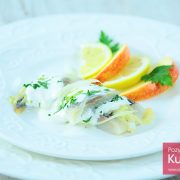 Śledzie w śmietanie