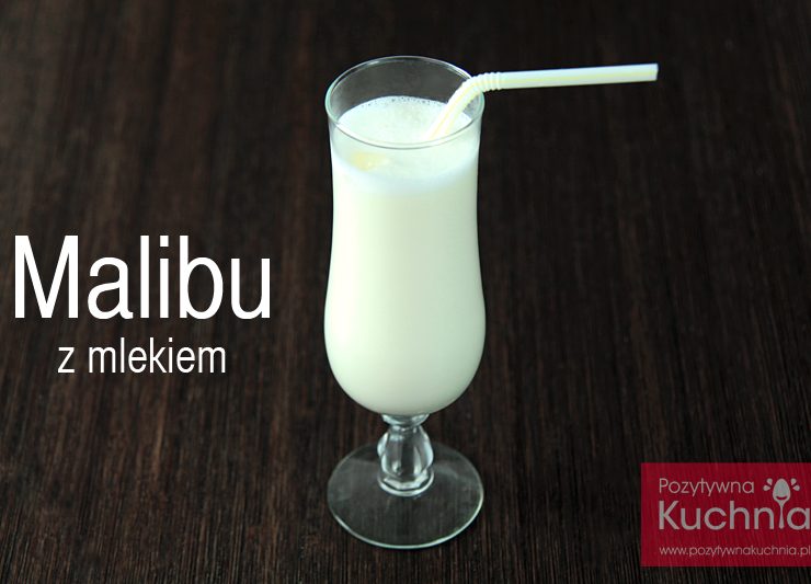 Malibu z mlekiem