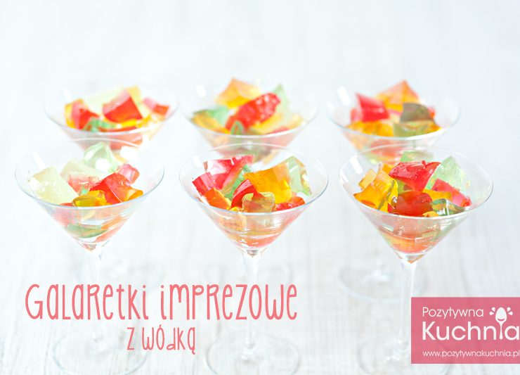 Galaretki z wódką