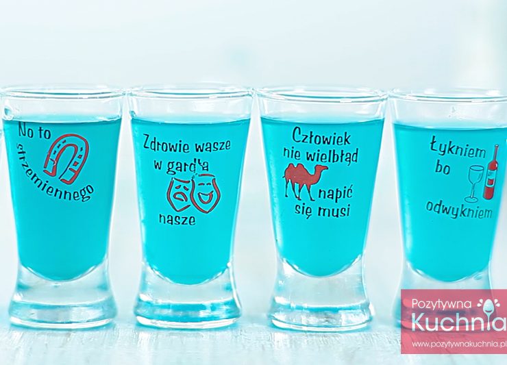 Kamikaze w niebieskim kolorze