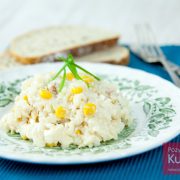 Sałatka z tuńczykiem i ryżem