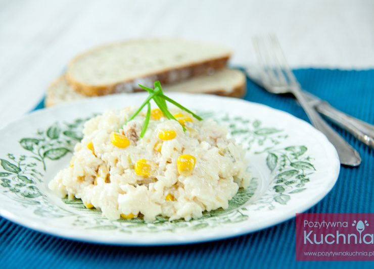 Sałatka z tuńczykiem i ryżem